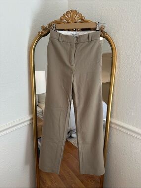 Babaton Wide Leg Pants in Taupe